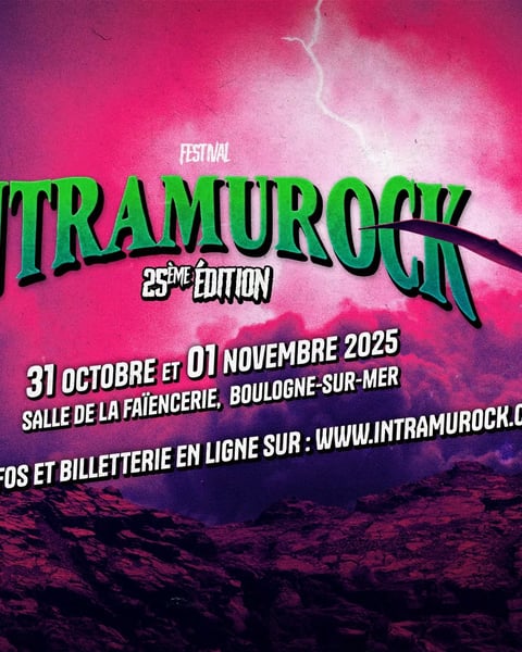 Festival Intramurock affiche 2025