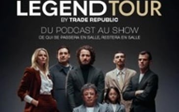Legend Tour by Trade Republic, Du Podcast au Show, Tournée