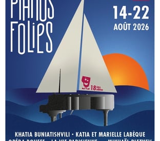 Les Pianos Folies du Touquet-Paris-Plage 2026 affiche