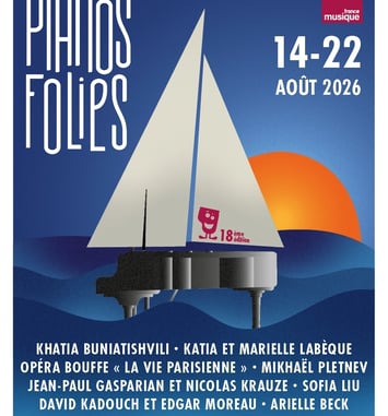 Les Pianos Folies du Touquet-Paris-Plage 2026 affiche