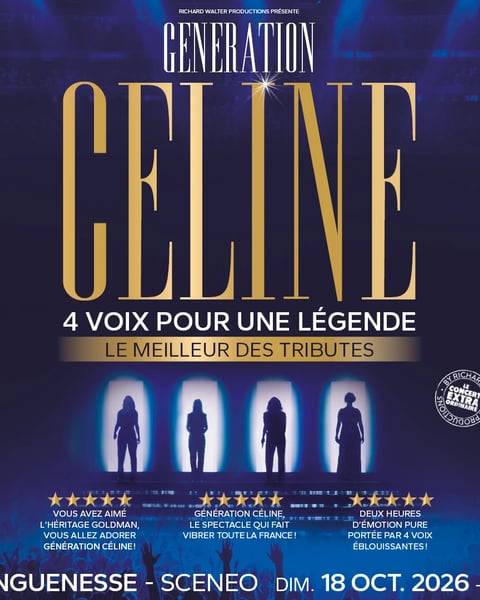 Génération Céline Le Meilleur des Tributes : 4 voix pour une Légende