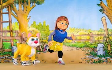 Les Jeux du Stade - spectacle de marionnettes pour enfants et familles