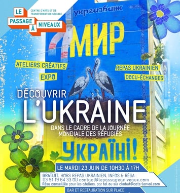 Découvrir l'Ukraine : projection, exposition et repas