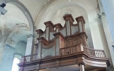 Visite de l'orgue et démonstration.