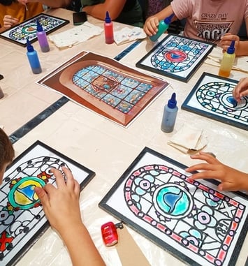 Atelier manuel en lien avec le patrimoine