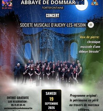 Voix de pierre : chronique musicale d'une abbaye blessée