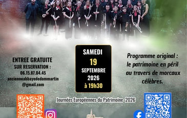 Voix de pierre : chronique musicale d'une abbaye blessée