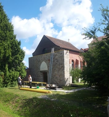 Visite chapelle du prieuré de Hamage