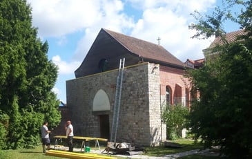 Visite chapelle du prieuré de Hamage
