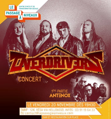 OVERDRIVERS + ANTENOX (1ère partie)