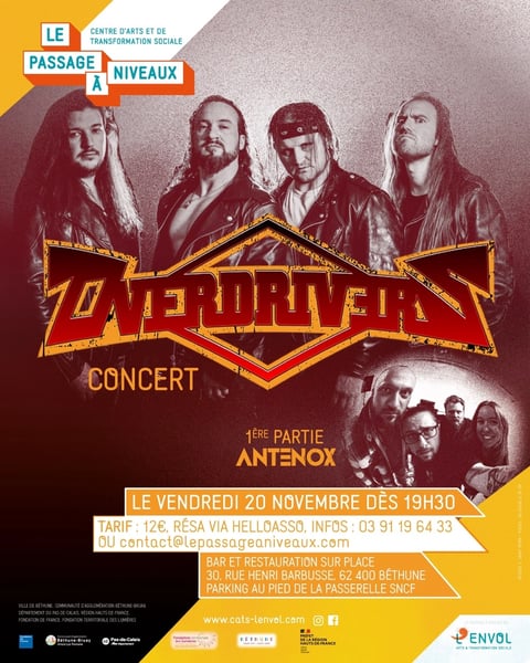 OVERDRIVERS + ANTENOX (1ère partie)