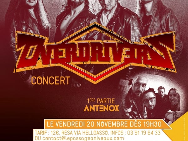 OVERDRIVERS + ANTENOX (1ère partie)