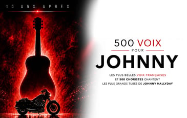500 Voix pour Johnny