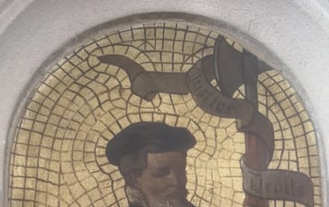 Mise en lumière de la salle des cheminées Prieuré Saint-André