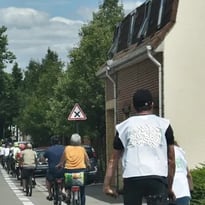 Carvin à vélo, au fil de l'eau.