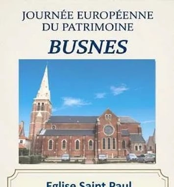 Visite libre de l'Église de Busnes
