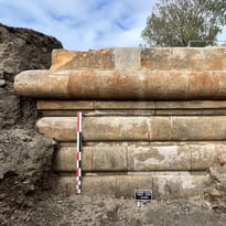 Les dernières fouilles archéologiques à Calais par l'image