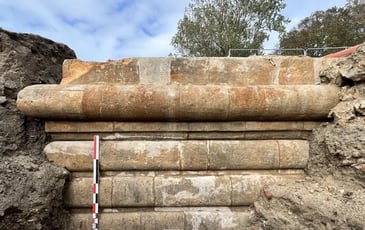 Les dernières fouilles archéologiques à Calais par l'image