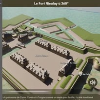 Explorez le Fort Nieulay en 3D