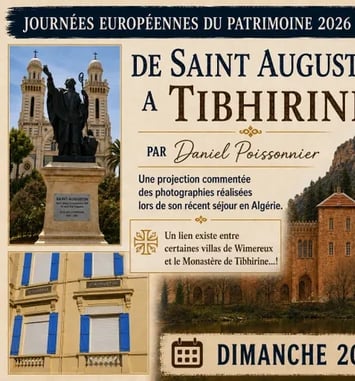 « De Saint Augustin à Tibhirine » : rencontre/partage photographique avec Daniel Poissonnier