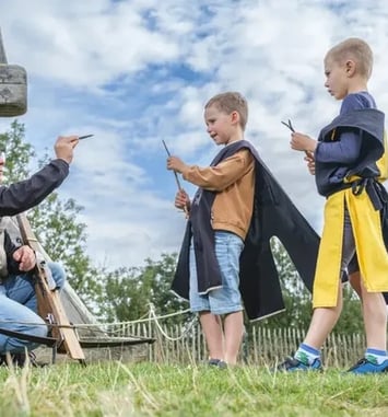 Tir à la Bricole et apprentissage du petit chevalier