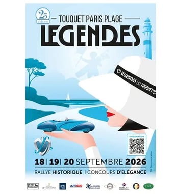 Découverte du patrimoine automobile du Touquet à l'occasion du Touquet Paris-Plage Légendes