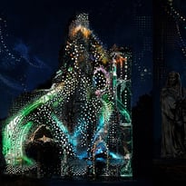 Video Mapping Festival, abbaye Saint-Bertin