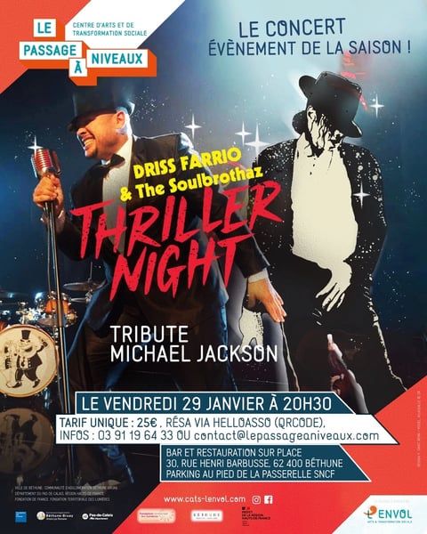 THRILLER NIGHT - HOMMAGE À MICHAEL JACKSON