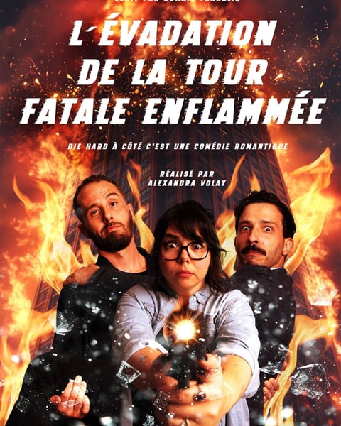L'évacuation de la tour fatale enflammée