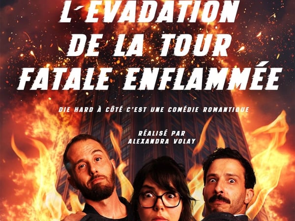 L'évacuation de la tour fatale enflammée