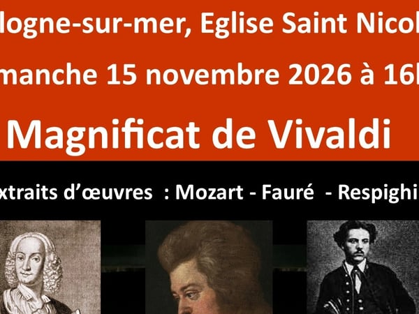 Magnificat de Vivaldi et extraits d'œuvres de Mozart et Respighi
