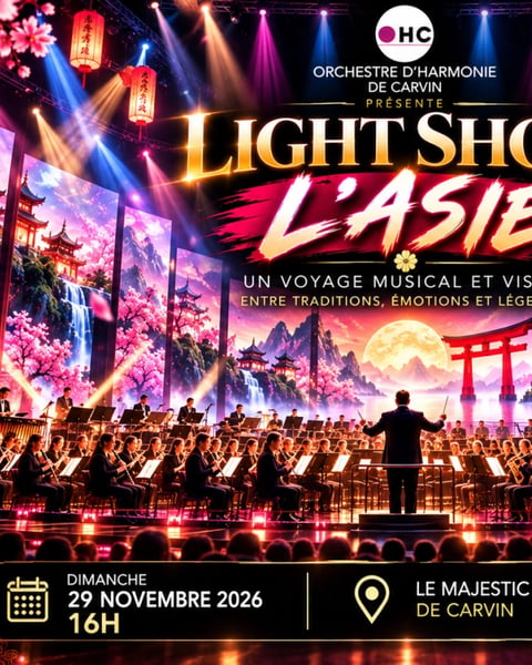 Light Show L’Asie