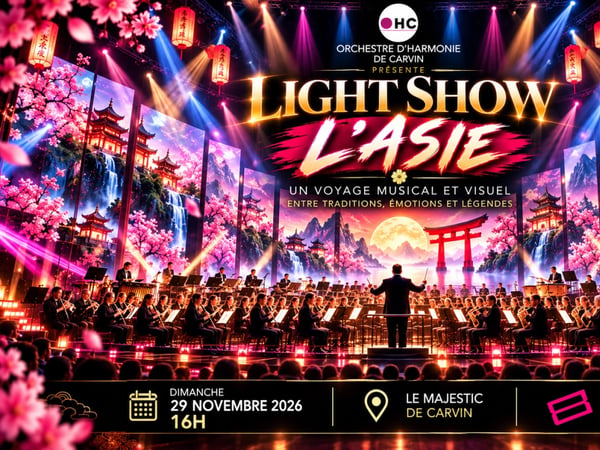 Light Show L’Asie